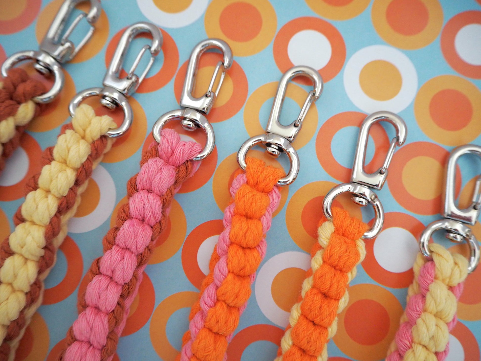 Anhänger "Ice Cream Collection" - zweifarbig - Knotwork orange