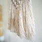 Kleiner Wandbehang THE WALL - rainbow dust - Knotwork orange