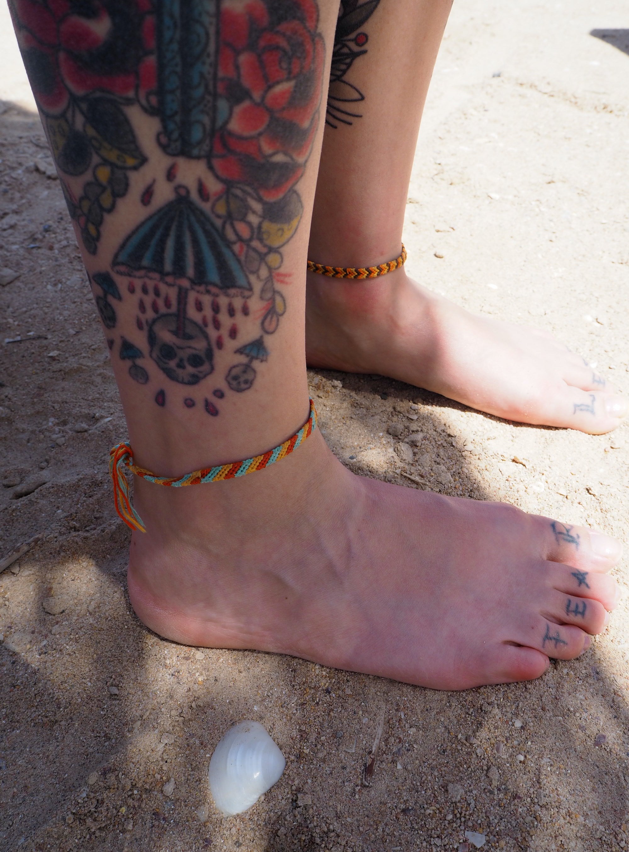 Foot tattoo hi-res stock photography and images - Alamy