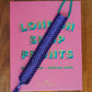 Lesezeichen HAIR - violett & lavendel - Knotwork orange